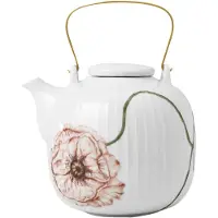Kähler Hammershøi Poppy Tekande 1,2 L - White - 1.2 L
