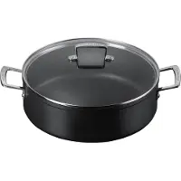 Le Creuset - TNS Sautépannu lasikannella 30 cm 6,8 L