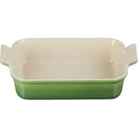 Le Creuset Heritage -uunivuoka 26 cm Bamboo Green