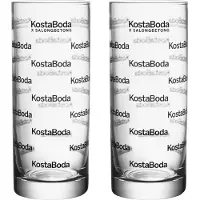 Kosta Boda - Salong Betong Highball Lasi 33 cl 2 kpl