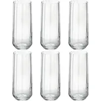 Georg Jensen Bernadotte highball lasi, 6 kpl