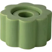 PotteryJo Birgit maljakko/kynttilänjalka 5 cm Olive