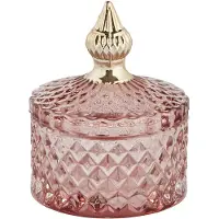 Lene Bjerre Miya Krukke, Rosa H10.5 Cm. - Pink - 8.5X8.5X10.5CM