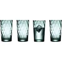 Lyngby Glas - Vienna Highball Lasi 40 cl 4 kpl Vihreä