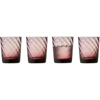 Lyngby Glas - Vienna Vesilasi 30 cl 4 kpl Vaaleanpunainen