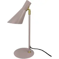 Dyberg Larsen - DL12 mini Pöytävalaisin 39,5 cm Beige/Messinki