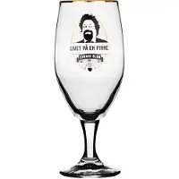 Edward Blom Beer Glass No:7 "Livet På En" - Nude - 40 CL