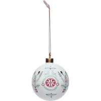 Rörstrand Swedish Grace Winter joulupallo 8 cm