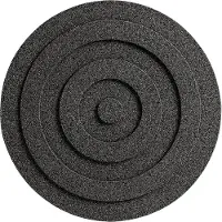 Born In Sweden Circle pyöreä pannunalunen Ø 20 cm Musta
