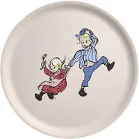 Emil I Lönneberga Tallerken, Ø 35 Cm, Emil&Ida - Cream - Ø 35 CM