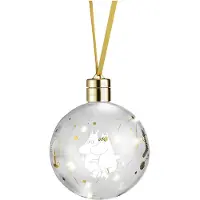 Muurla - Muumi Joulupallo LED-valolla 11 cm Tähtihetki