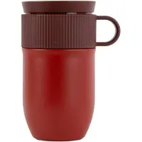 Sagaform Ted automuki termosmuki 28 cm Viininpunainen