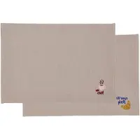 Södahl - Bistro Pöytätabletti 33x48 cm 2 kpl Coffee Brown