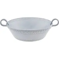 Bordallo Pinheiro - Rua Nova Kulho 29 cm Antiikinvalkoinen