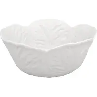 Bordallo Pinheiro - Cabbage Kulho Kaalinlehti 29,5 cm Valkoinen