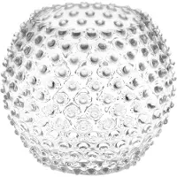 Klimchi - Hobnail Maljakko 18 cm Crystal