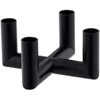 Uyuni Lighting - Matrix Kynttilänjalka 4 kynttilää 7,5 cm Musta