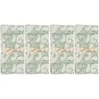 Chamois - Big Paisley Lautasliina 50x50 cm 4 kpl Seafoam