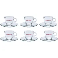 Smeg - Espressokuppi 7,5 cl 6 kpl Kirkas