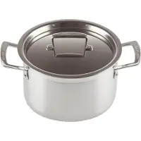 Le Creuset - 3Ply Kattila kannella 18 cm 2,3 L