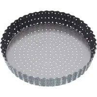 Kitchencraft - Crusty Bake Piirakkavuoka 25 cm Hiiliteräs