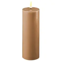 DeluxeHomeart - LED Pöytäkynttilä 15 cm Karamelli