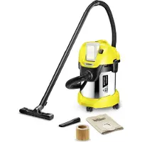 Kärcher WD 3 Battery Premium, 300 W, Tynnyri-imuri, Kuiva ja märkä, Pölypussi, 17 L, Suodatus - SOLO