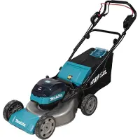 Makita Akkukäyttöinen ruohonleikkuri itsevetävä LM001GT202; 40 V; 2x5,0 Ah akku