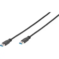 Vivanco CC U8 18 AA USB cable 1.8 m USB 3.2 Gen 1 (3.1 Gen 1) USB A Black (45249)