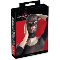 Bad Kitty musta pitsinaamio silmä- ja suuaukoilla