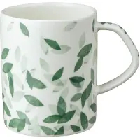 Denby - Greenhouse Muki 20 cl Valkoinen/Vihreä