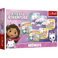 Trefl GABBY´S DOLLHOUSE Memo lautapeli