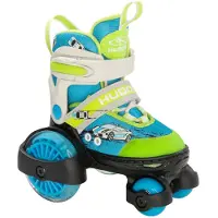 Hudora Roller Skates My First Quad LED Auto Size 26-29