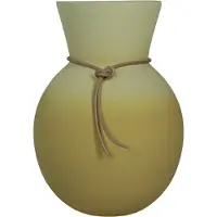 Nybro Crystal - Happy Maljakko 23 cm Lemoncurd