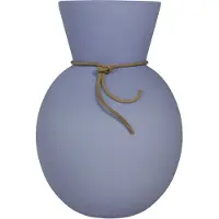 Nybro Crystal - Happy Maljakko 25 cm Laventeli