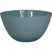 Nybro Crystal - Happy Kulho 21 cm Sininen vadelma