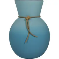 Nybro Crystal - Happy Maljakko 23 cm Sininen vadelma