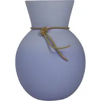 Nybro Crystal - Happy Maljakko 23 cm Laventeli