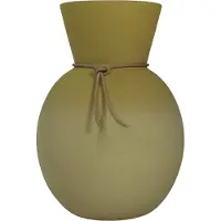 Nybro Crystal - Happy Maljakko 25 cm Lemoncurd