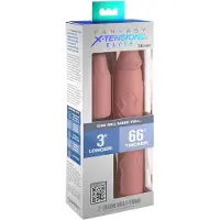 Pipedream - X-TENSION Elite 3 - mittaan leikattava peniskotelo (luonnonvärinen)