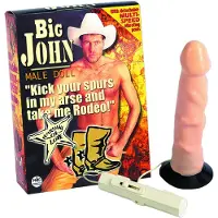 NMC Big John - puhaleluukkoinen puhallettava mies - vibraattori