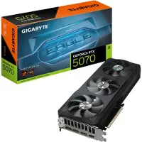 Gigabyte GeForce RTX 5070 EAGLE OC SFF 12G -näytönohjain - 12 Gt GDDR7, 192-bittinen, PCI-E 5.0, 2587 MHz:n ydinkellotaajuus, 3 x DP 2.1a, 1 x HDMI 2.