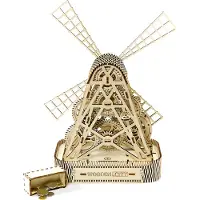 Wooden.City Mill, 222 styck, 14 År, 420 min, 327 mm, 135 mm, 373 mm