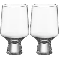 Iittala Solare lasi jalalla 40 cl 2-pack Kirkas