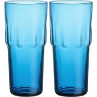 Iittala Solare juomalasi korkea 39 cl 2-pack. Elektrinen sininen