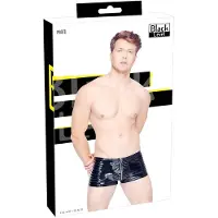 Black Level - miesten shortsit vetoketjulla - musta