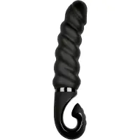 G-Vibe Gvibe - G-pistevibraattori - ladattava, vedenkestävä silikoninen - musta