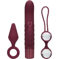 Loveline (S)Explore Toy Kit for Her - 3‑osainen eroottinen lahjasetti naisille