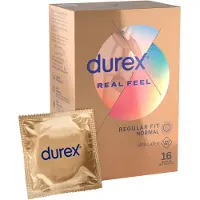 Durex Real Feel - lateksiton kondomi (16 kpl)
