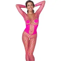 Cottelli - verkkobody - pinkki - S-L